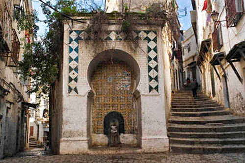 Fountain in the Kasbah, Algiers