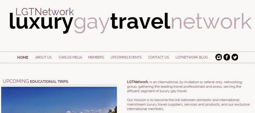The Luxury Gay Travel Network by Carlos Melia