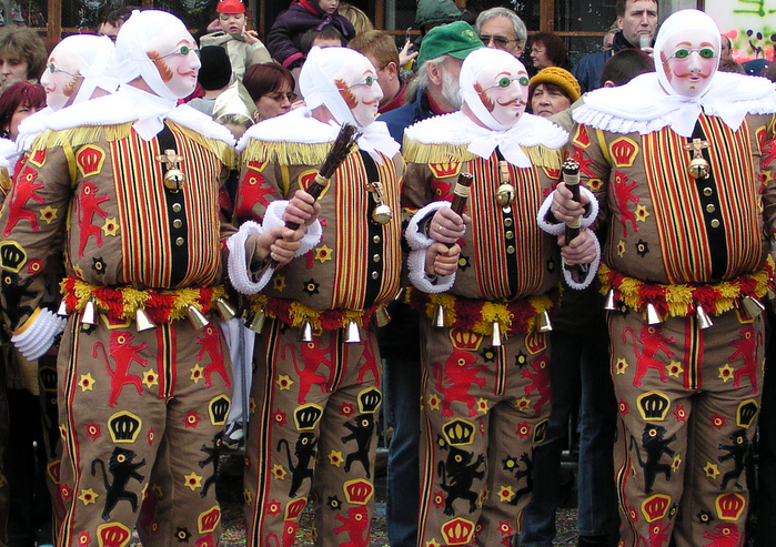Carnival of Binche in Belgium, how is celebrated