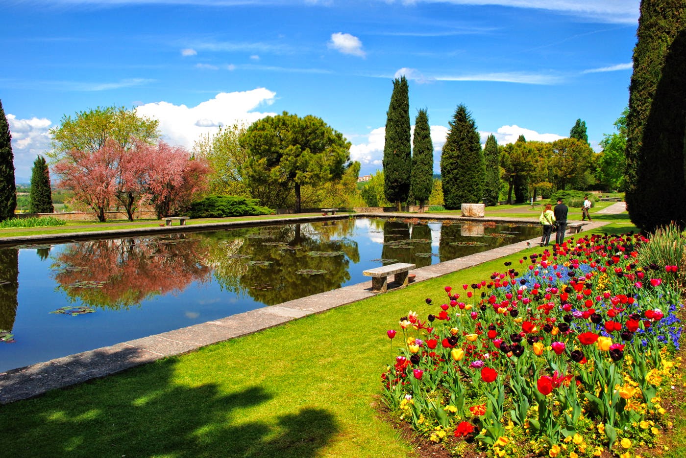 Spring weekend at Sigurtà Garden Park in Verona 