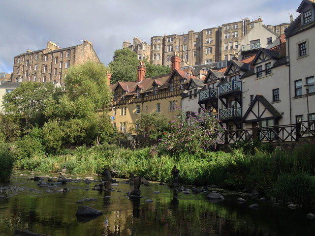 the traditional working-class homes in Dean Village