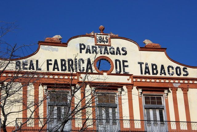 Real Fabrica de Tabacos Partagas in havana