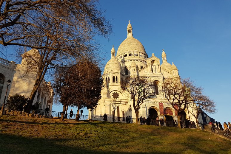Basilica of the Sacred Heart of Paris, commonly known as Sacré-Cœur Basilica and often simply Sacré-Cœur, in Paris