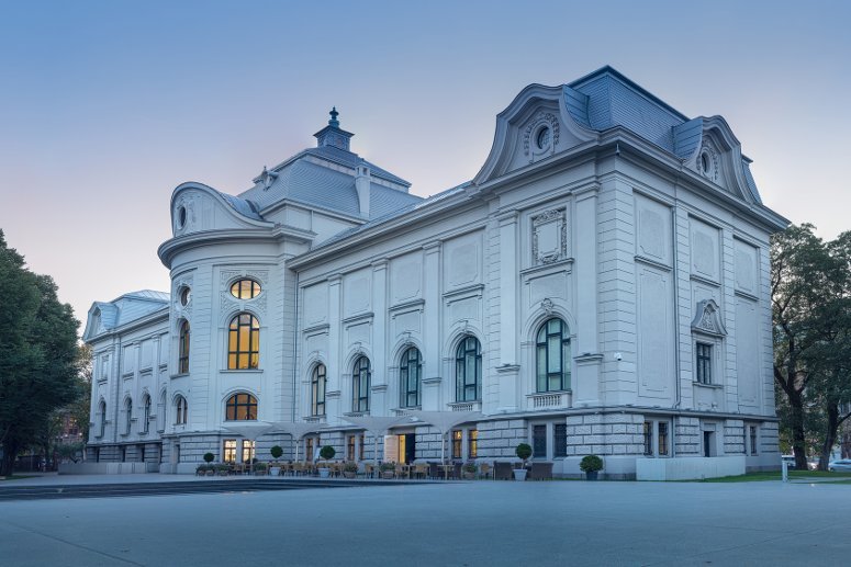 Latvian National Museum Of Art., Riga.