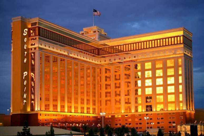South Point Hotel in Las Vegas, suitable for families traveling to Vegas with kids.